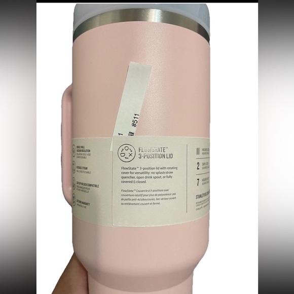 Bloom Stanley Quencher H2.0 FlowState 40 oz Tumbler Pink In  Stanley Cherry Blossom Pink Quencher H2.O Flow state Tumbler 40oz